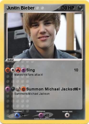 Pokemon Justin Bieber
