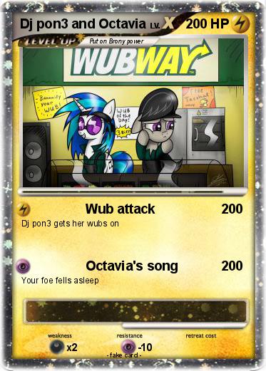 Pokemon Dj pon3 and Octavia