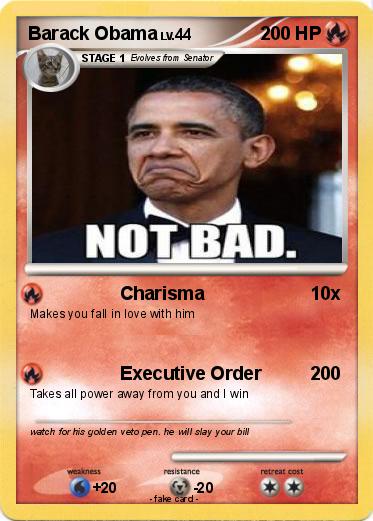 Pokemon Barack Obama