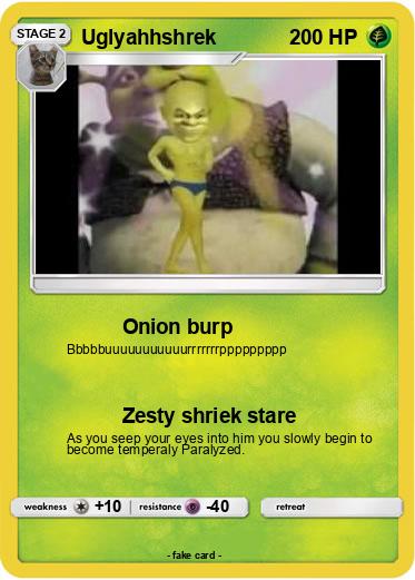 Pokemon Uglyahhshrek