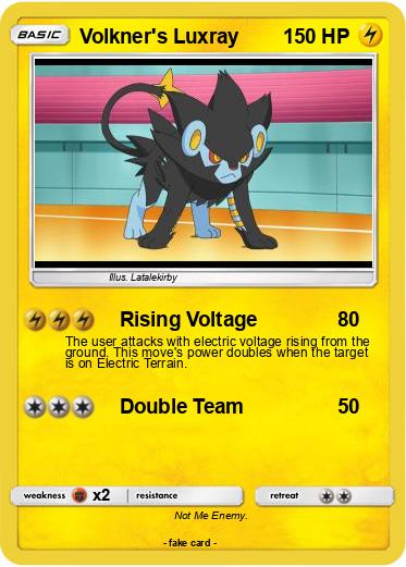Pokemon Volkner's Luxray