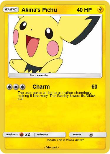 Pokemon Akina's Pichu