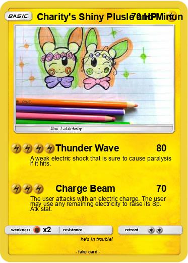 Pokemon Charity's Shiny Plusle and Minun