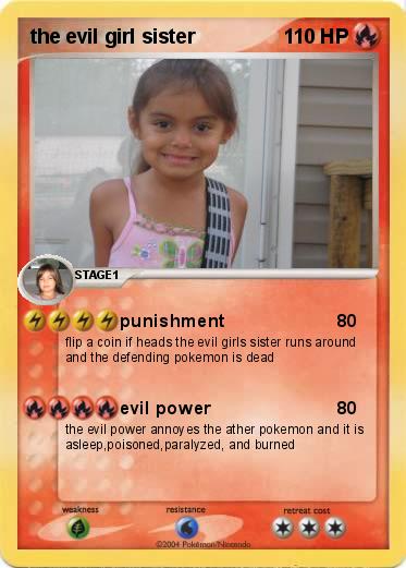Pokemon the evil girl sister