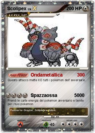 Pokemon Scolipex