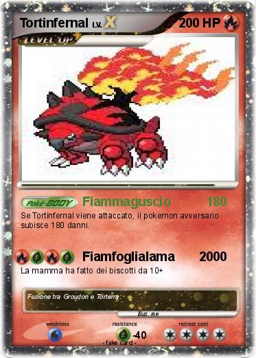 Pokemon Tortinfernal