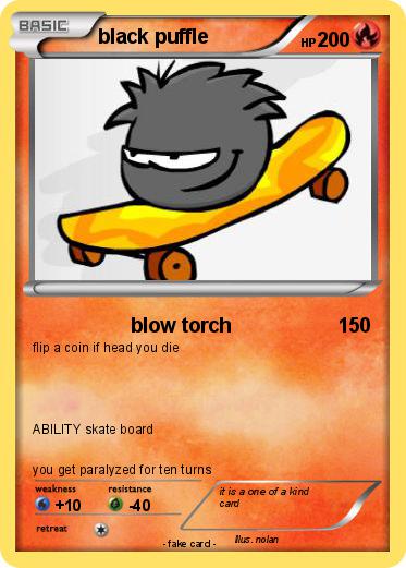 Pokemon black puffle