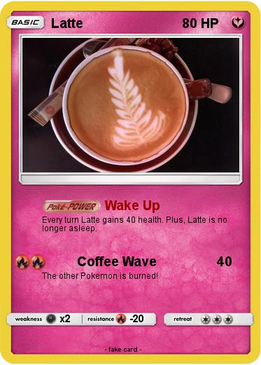 Pokemon Latte