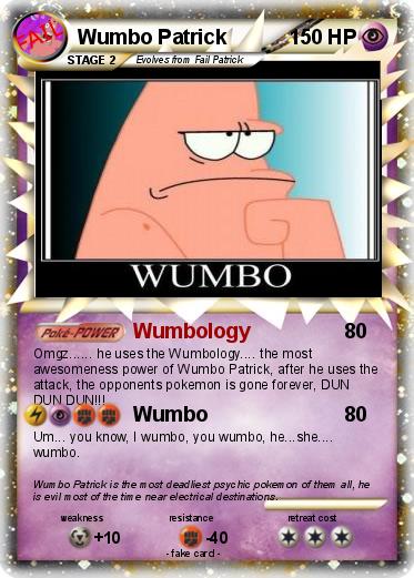 Pokemon Wumbo Patrick