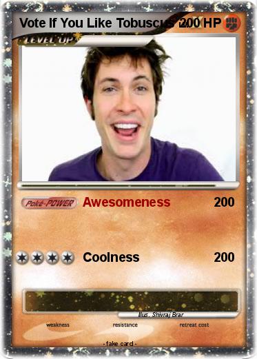 Pokemon Vote If You Like Tobuscus