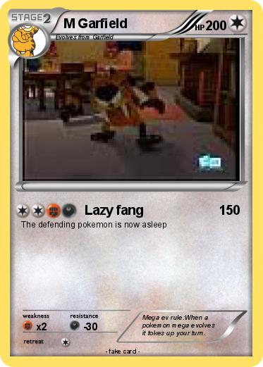Pokemon M Garfield