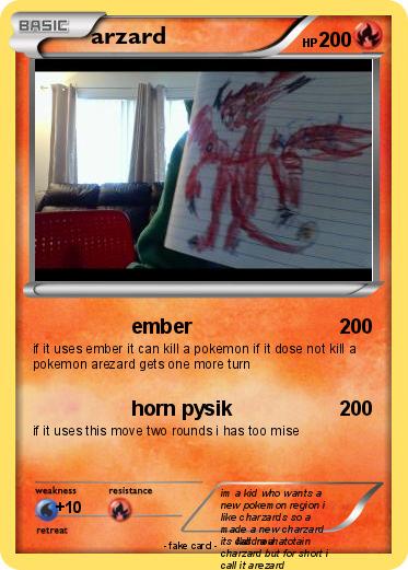 Pokemon arzard