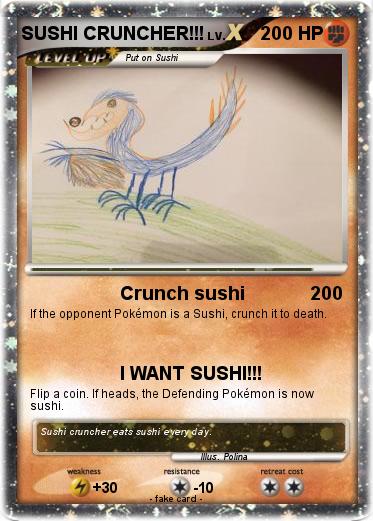 Pokemon SUSHI CRUNCHER!!!