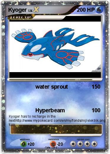Pokemon Kyoger