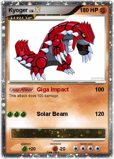 Pokemon Kyoger