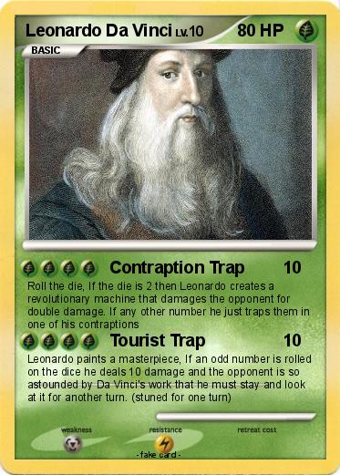 Pokemon Leonardo Da Vinci