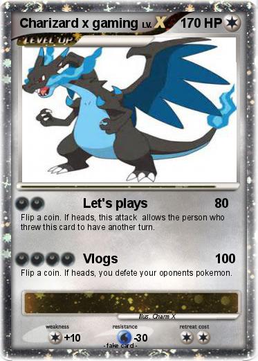 Pokemon Charizard x gaming