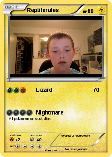 Pokemon Reptilerules