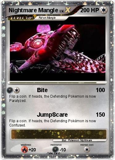Pokemon Nightmare Mangle