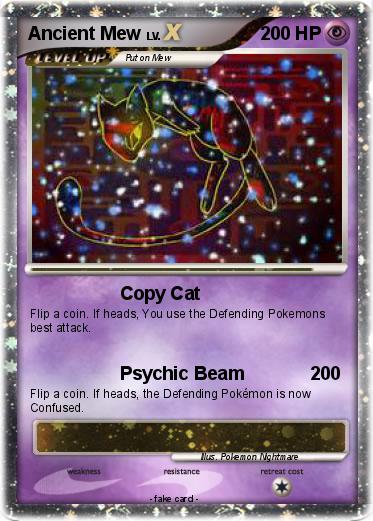 Pokemon Ancient Mew