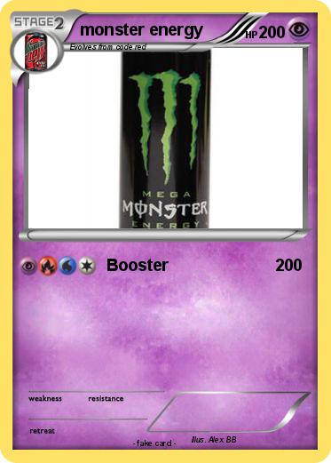 Pokemon monster energy