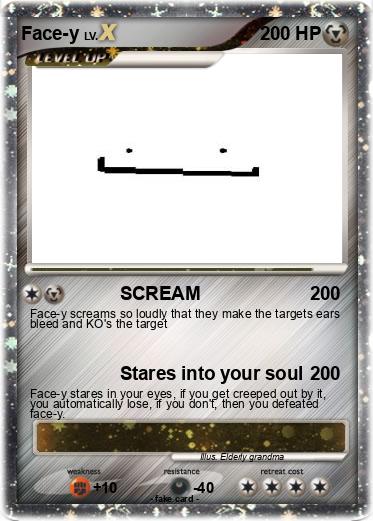 Pokemon Face-y