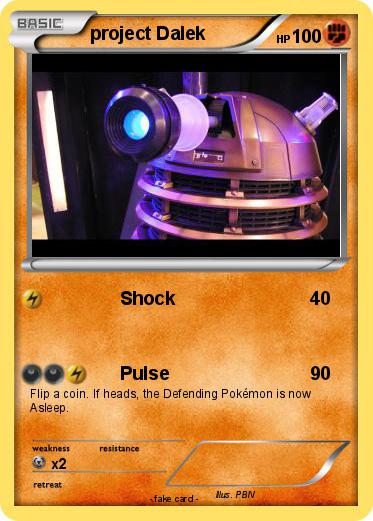 Pokemon project Dalek