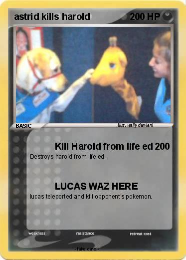 Pokemon astrid kills harold