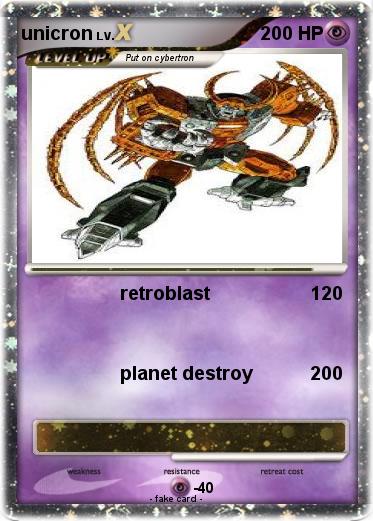 Pokemon unicron