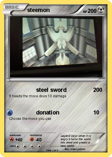 Pokemon steemon