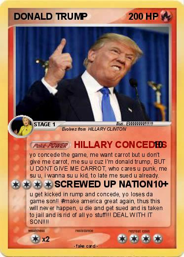 Pokemon DONALD TRUMP