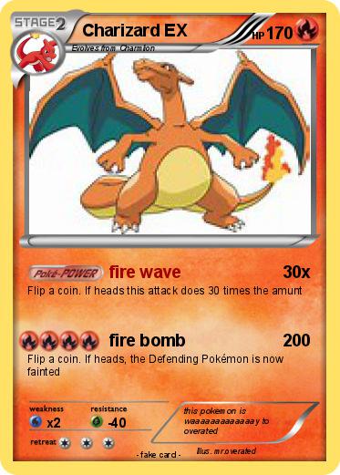 Pokemon Charizard EX