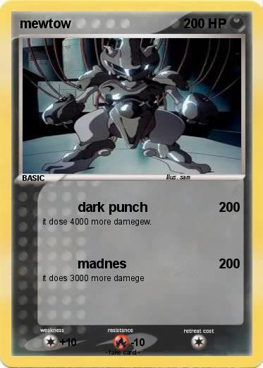 Pokemon mewtow