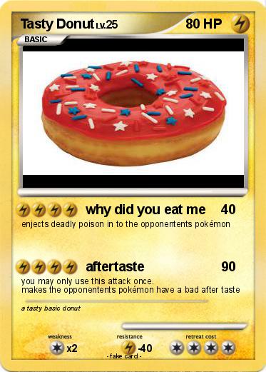 Pokemon Tasty Donut