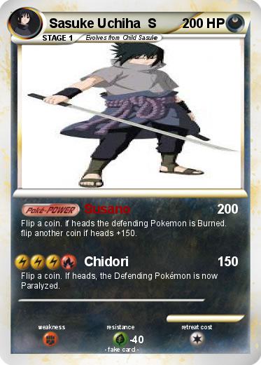 Pokemon Sasuke Uchiha  S