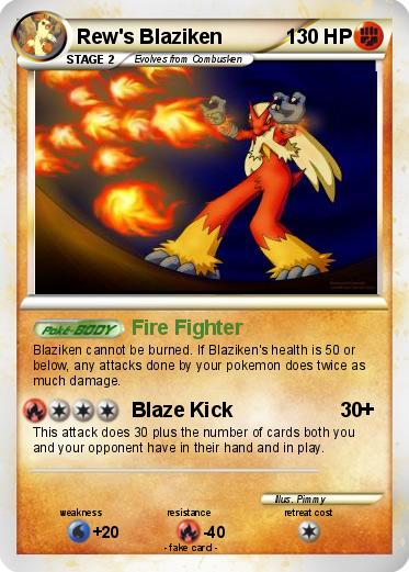 Pokemon Rew's Blaziken