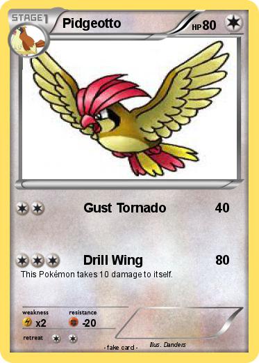 Pokemon Pidgeotto