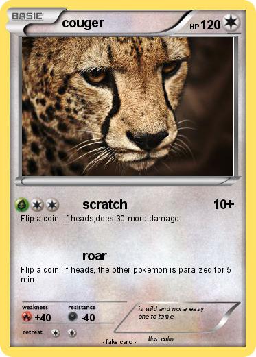 Pokemon couger