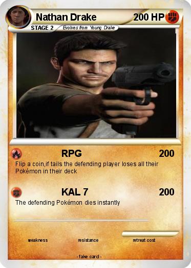 Pokemon Nathan Drake