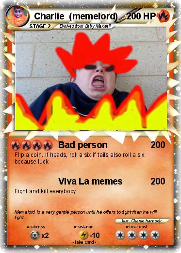 Pokemon Charlie  (memelord)