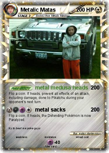 Pokemon Metalic Matas