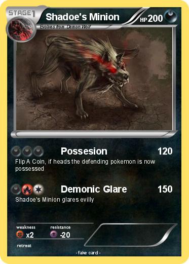Pokemon Shadoe's Minion
