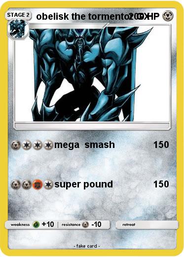 Pokemon obelisk the tormentor GX