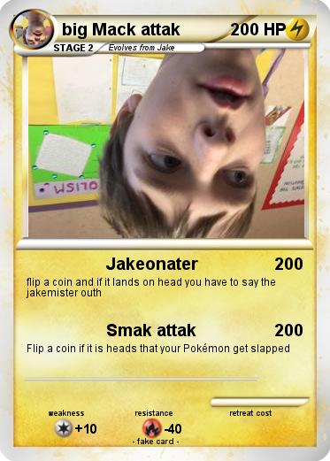 Pokemon big Mack attak