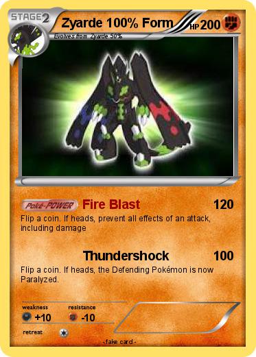 Pokemon Zyarde 100% Form