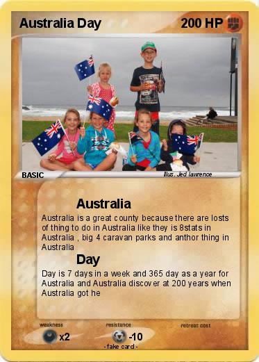 Pokemon Australia Day