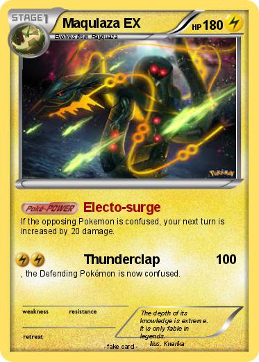 Pokemon Maqulaza EX