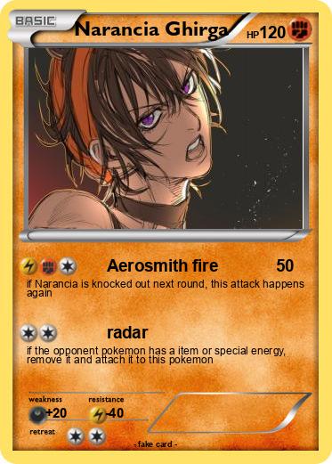 Pokemon Narancia Ghirga
