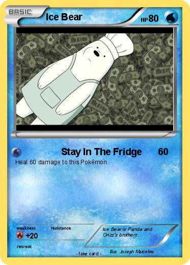 Pokemon Ice Bear