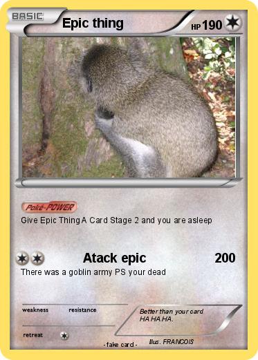 Pokemon Epic thing